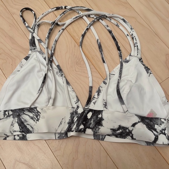 Marble sports bra/ bathing suit - Picture 2 of 3